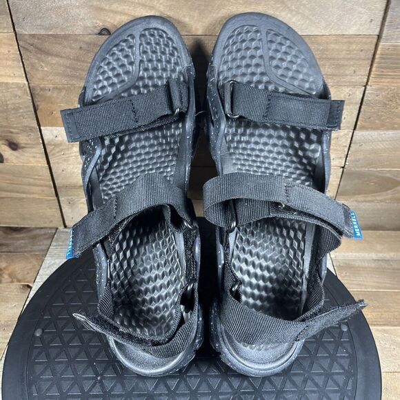 Merrell Select Grip Hydrotrekker Strap Black Performance Sandals Mens Sz 8 - Picture 5 of 10